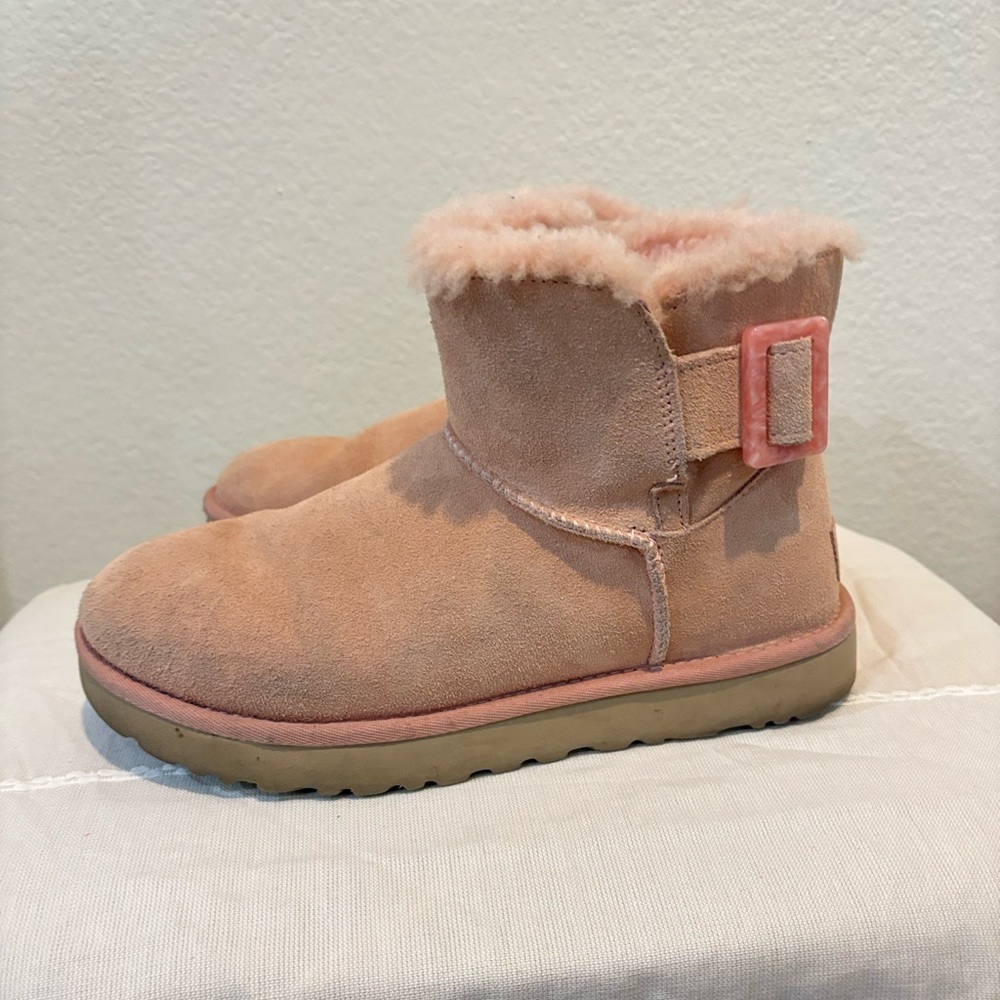 UGG MINI BAILEY FASHION BUCKLE LA SUNSET BOOTS - WOMEN'S - Picture 2 of 11